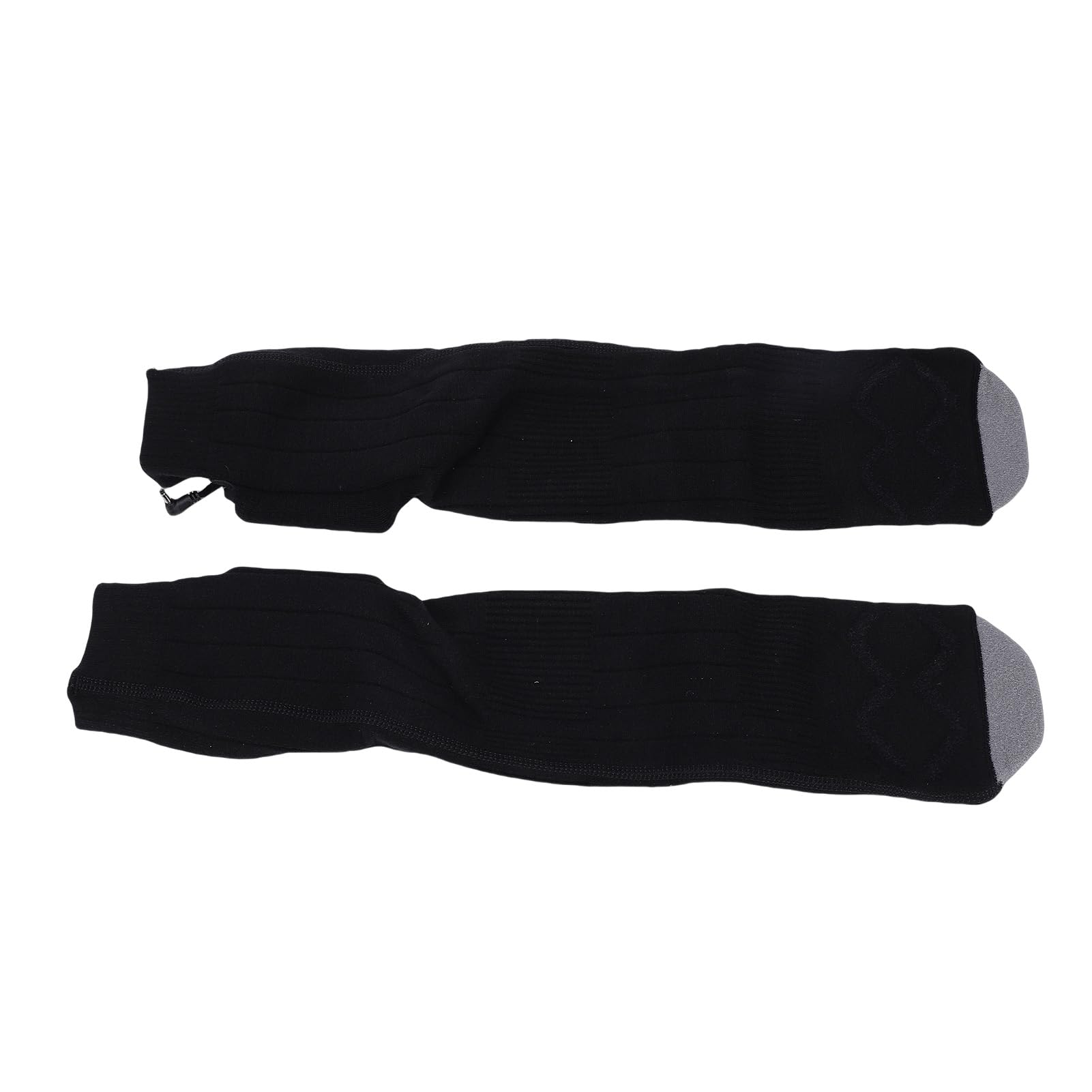 Chaussettes Chauffantes Rechargeables, 4 Réglages de Température, Lavables en Machine, Chaleur Longue Durée, pour le Ski, le Camping, la Pêche, le Cyclisme, Unisexe, Noires