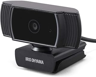 アイリスオーヤマ Webカメラ フルHD 200万画素 視野角65° オートフォーカス機能 マイク内蔵 簡単設置 ICA-652