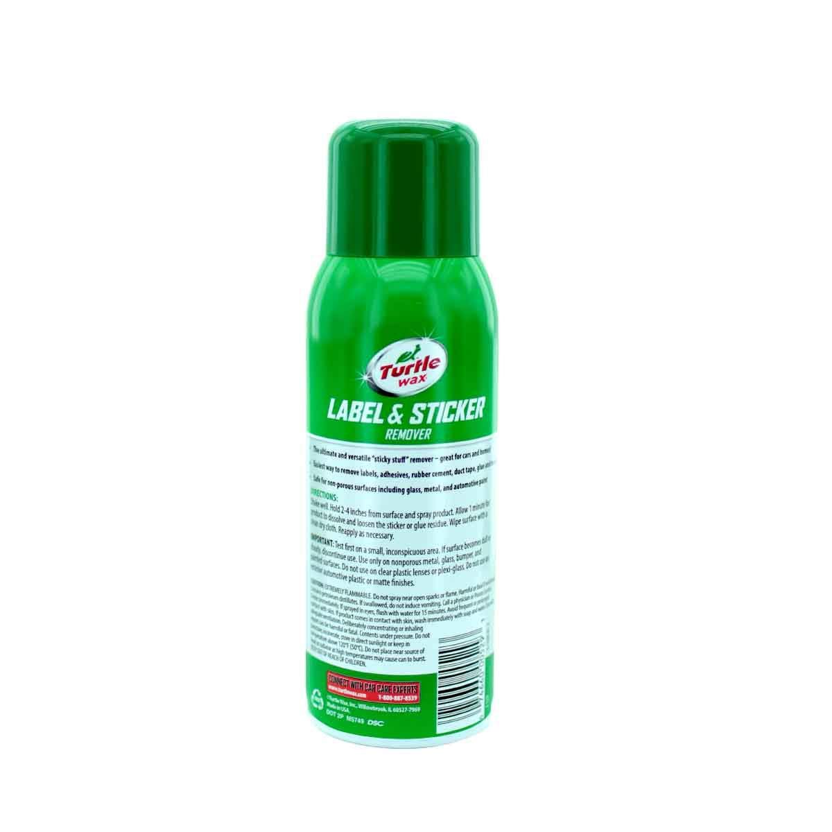 Car Polish, Turtle Wax Label & Sticker Remover For Maximum ...