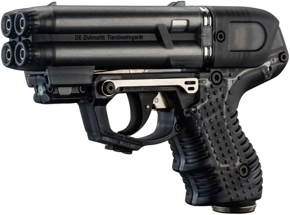 Firestorm JPX 6 Four Shot Compact Pepper Spray Gun with LED Laser