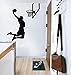Vinilo baloncesto encestando pared 87x100 cm entrega España 24 Horas