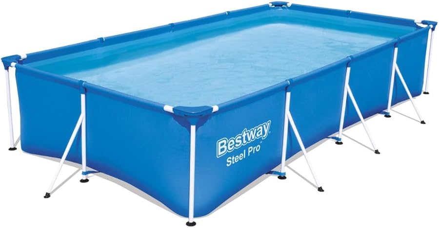Bestway 56405 Piscina Fuori Terra Steel Pro Rettangolare da 400x211x81 cm — foto principale