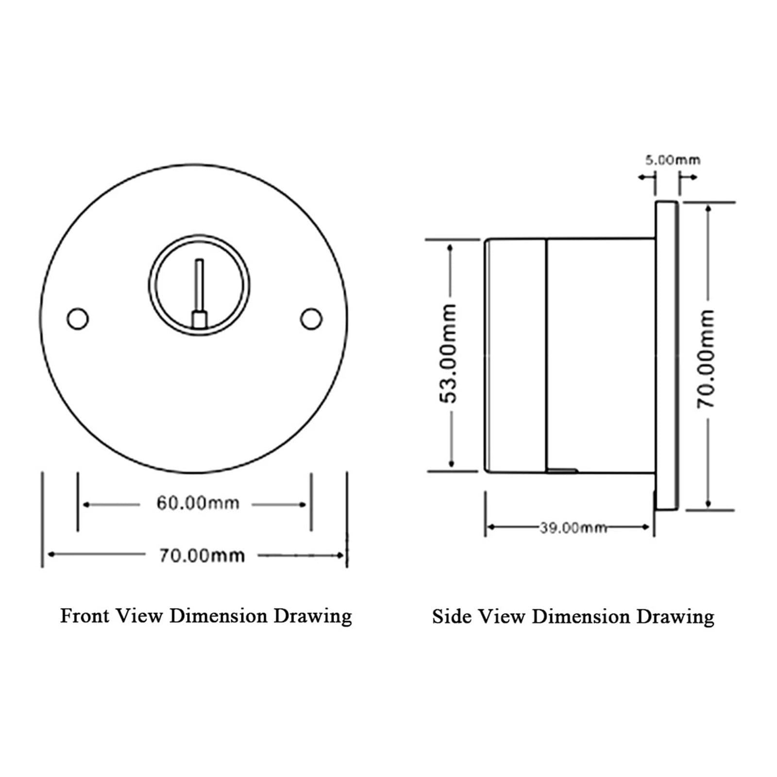 Mechanivis Wind Speed Sensor Wind Speed Transmitter Wind Speed Measuring Instrument Cabinet Special(0-5M-S 0-5V)