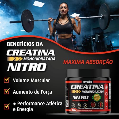 Creatina Nitro 300g Tem Vida