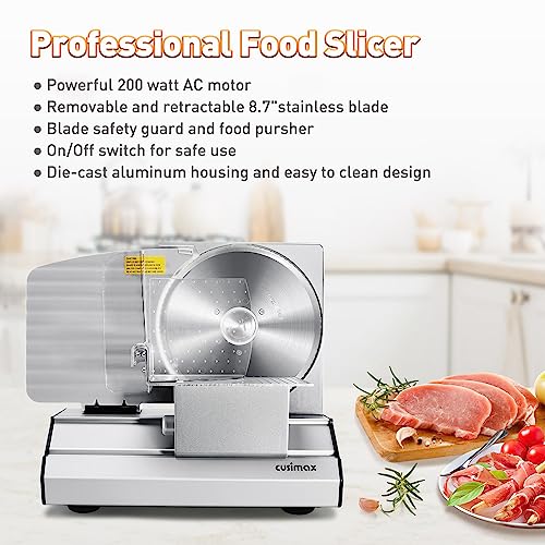 Industrial meat slicer machine