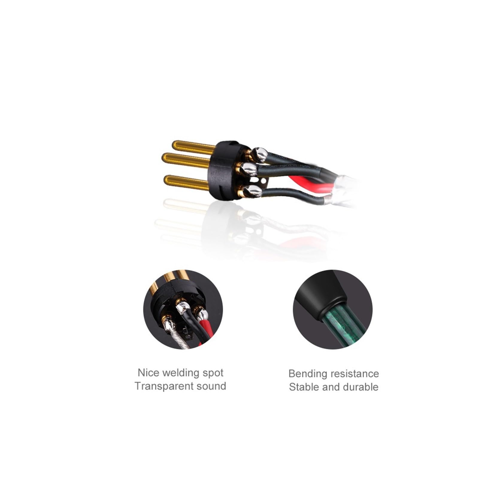 Cavo Hi-Fi 7N Placcato Argento Cavo Per Altoparlanti HiFi Fai-da-te – 10 Metri, Rame 7N OCC Placcato Argento – Qualità Premium Mak Xlr