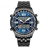 Importierte japanische Bewegung und Batterie werden in SunJas Sportuhr verwendet.