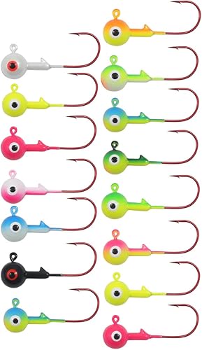 Northland Tackle Gum-Ball Jig, Assorted Sizes & Colors
