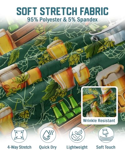 Image of 99TIMORO Funny Movie Mens Hawaiian Shirts Button Down Short Sleeve