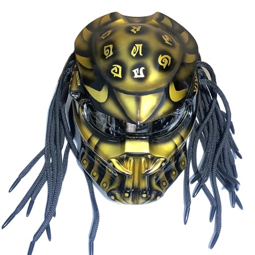 XINLIFE Predator Helmet Yellow Design