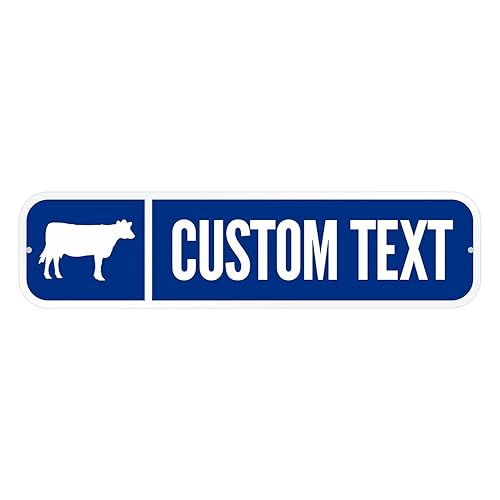 Miniatura 22 de SmartSign Personaliza tu propia señal de calle azul con el logotipo del estado de Texas 6" x 24" de aluminio reflectante 3M EG