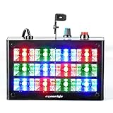 Strobe Lights, Eyourlife Strobe Light 12 LED 60 Watt RGB Flash Light Stage Lights Disco DJ Light Sound Activated Background Stage Lighting for Wedding Dj Disco Party Stage Light Show