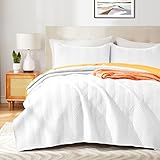 Vessia 3-Piece Quilt Bedding Set King Size(106x96 inch) - Chevron Pattern Decorative Brushed Bedspre