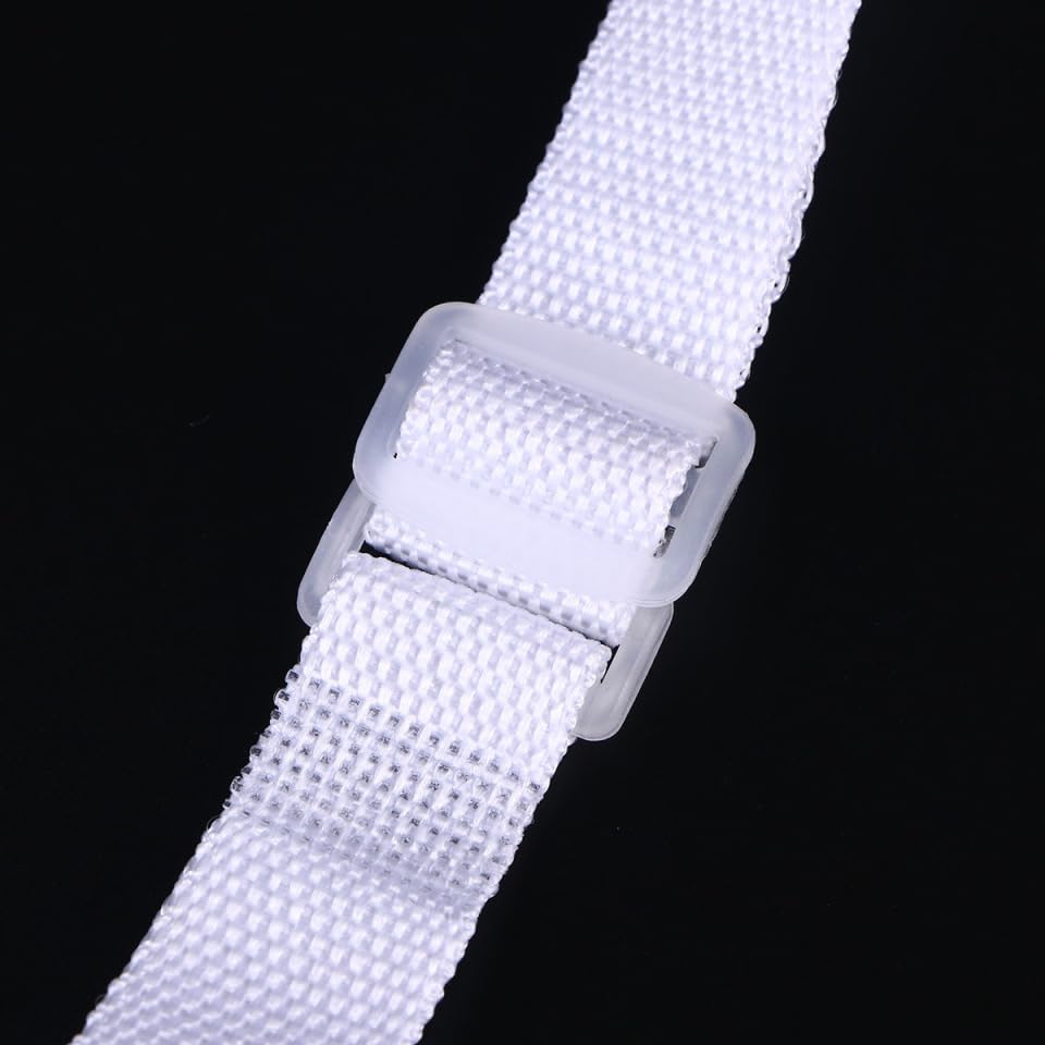 1 Pc Mesh Arm Sling - Breathable Shoulder Immobilizer for Fractured Forearm Support Adjustable Wrist and Elbow Strap for White 44.8 x 5.7 In