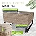 Juskys Polyrattan Lounge für 4 Personen – Outdoor Gartenmöbel Set Santorini mit Beistelltisch & Auflagenbox, wetterfeste Lounge Möbel als Balkonmöbel Sitzecke – Creme