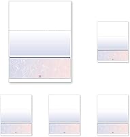 Vista 25 de DocuGard Cheque de Seguridad Estándar, 11 Características, 8.5 X 11, Fondo de Mármol Azul, 500/resma