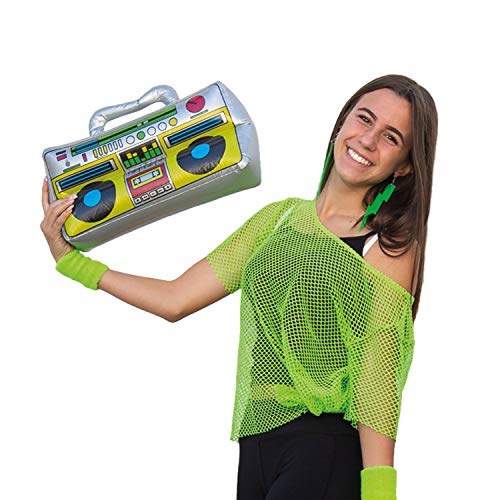 Blue Banana Radio Cassette Ochentero Hinchable - Gris
