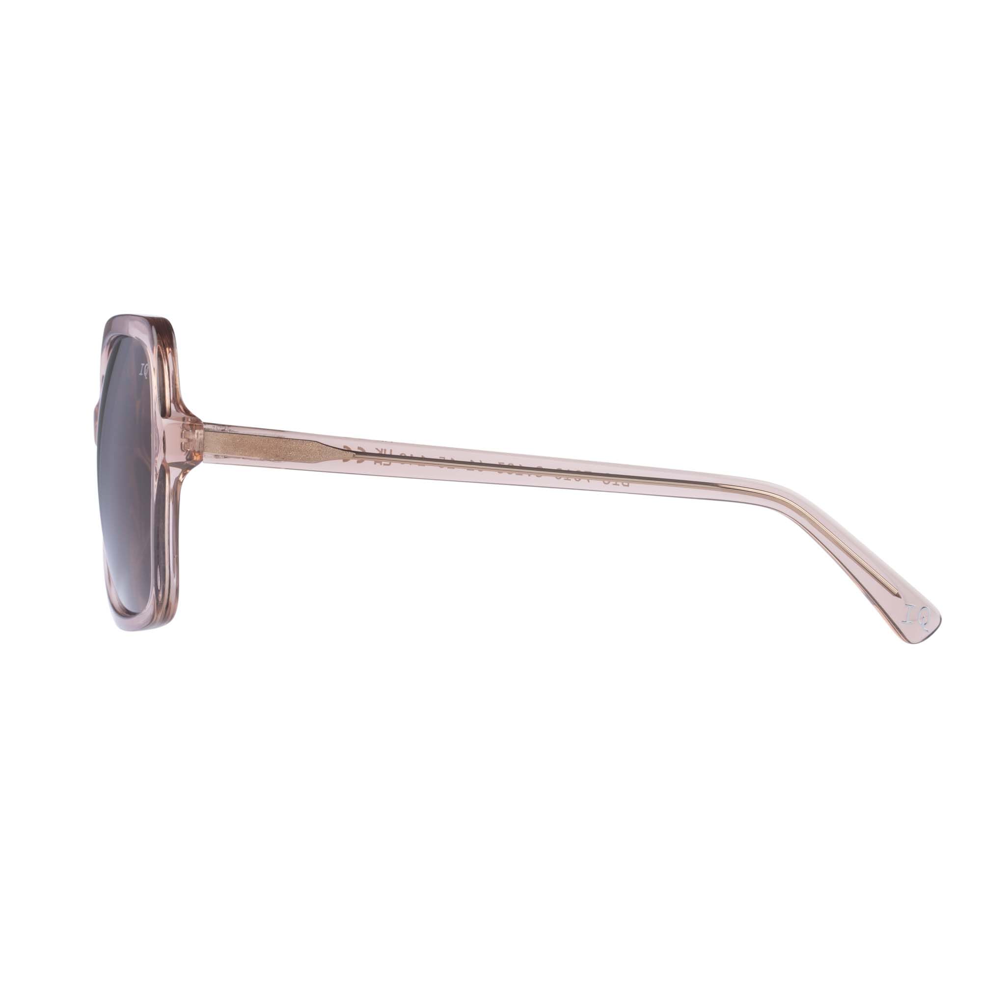 BOTANIQ Occhiali quadrati in acetato marrone da donna, opzionali con vista (modello BIS-7010-103)