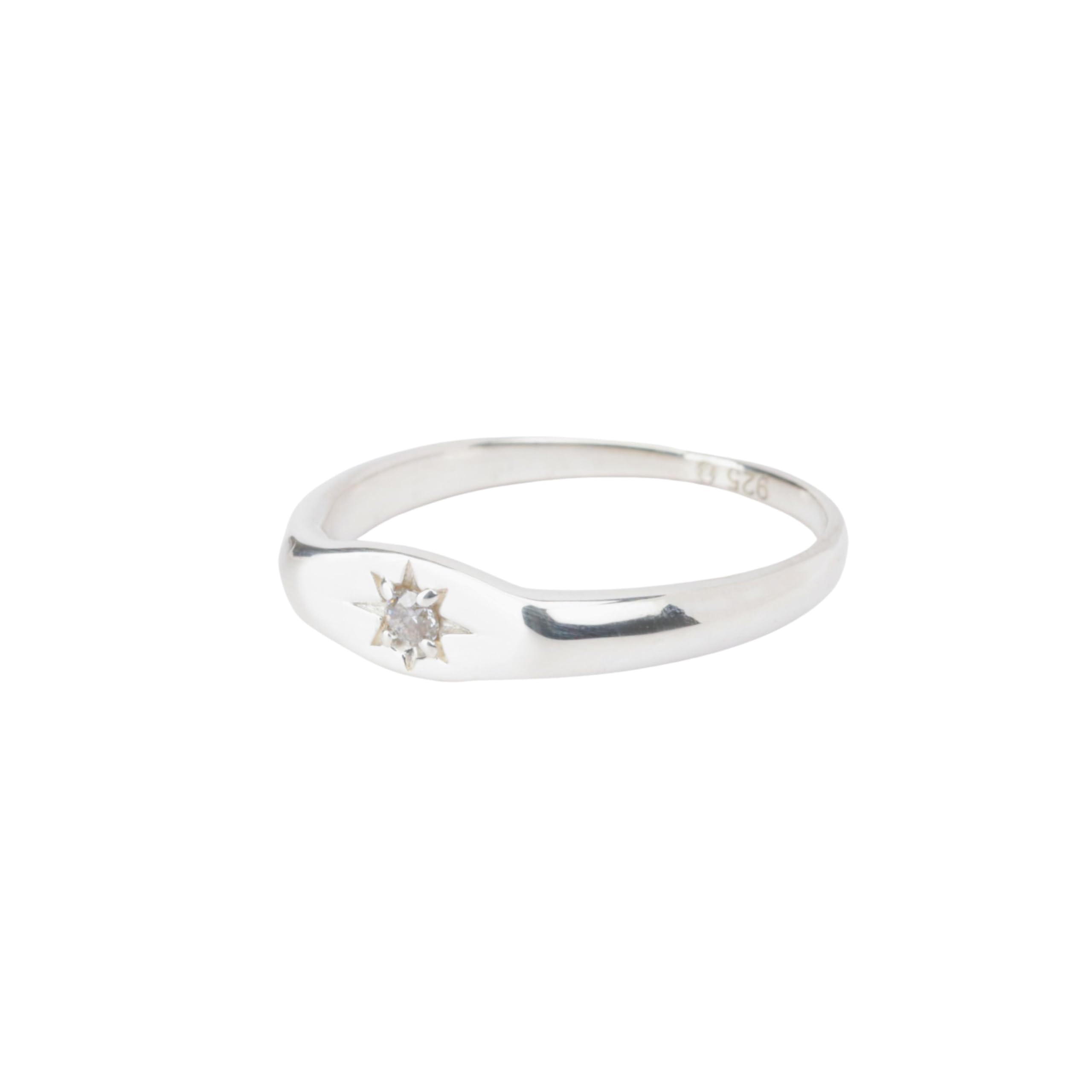 HEDAAZ 925 Sterling Silver Starlight Ring for Women | Statement Jewellery | Hypoallergenic | Perfect Fitting | Ideal Gift for Girlfriend or Wife | Eco-friendly Gift Box (12) (B0CPXZNQ7W) Amazon Price History, Amazon Price Tracker