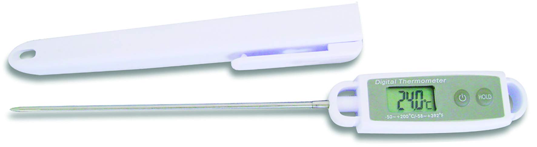 Thermometre electronique avec sonde fine et boitier etanche IP67