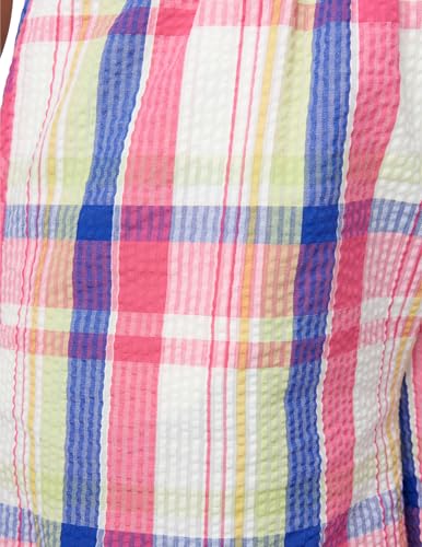 Image of HUE Women's Summer Vacation Pajama Separates, Soft, Whimsical Print Pjs with Tropical Beach Themes, Flip Flops, Cocktails