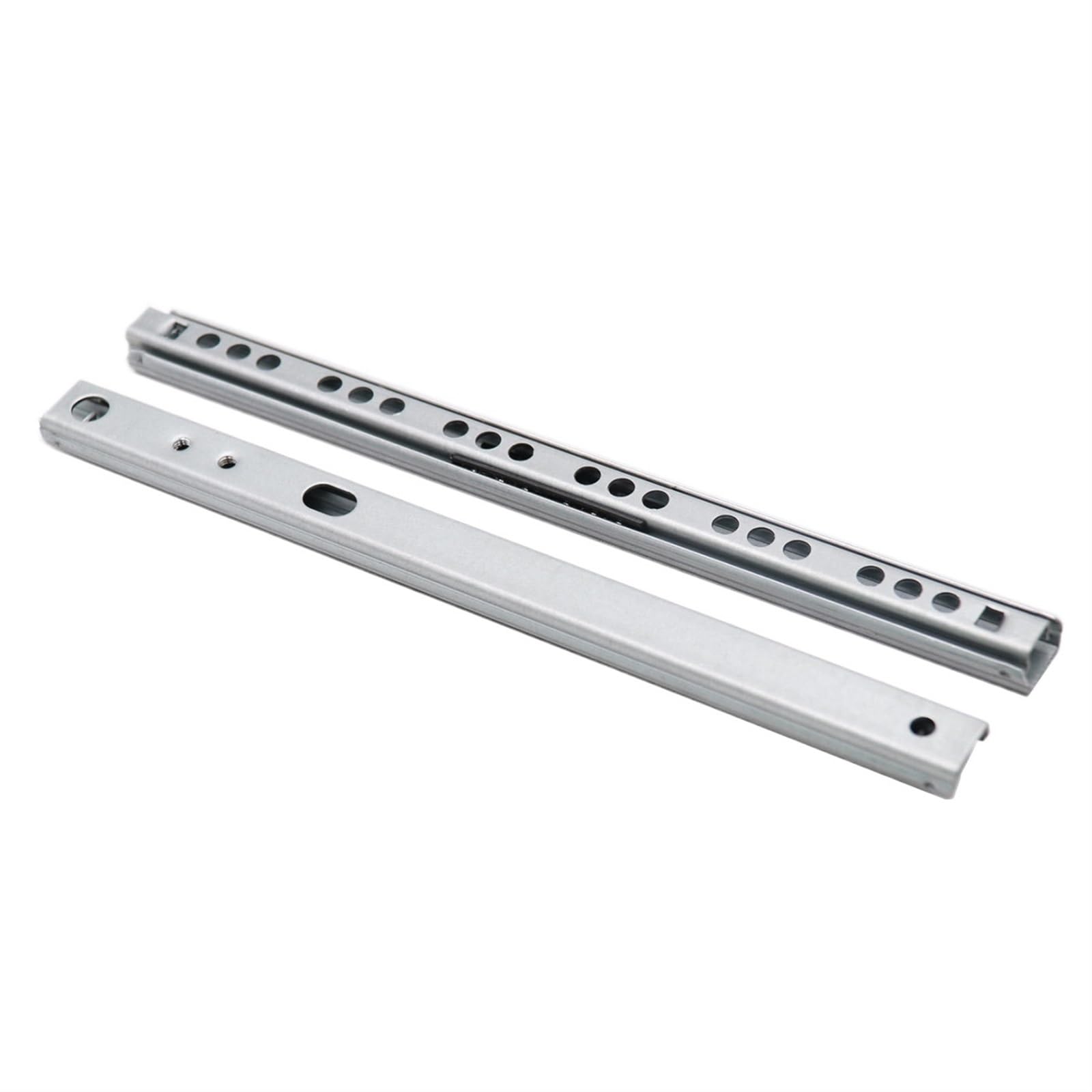 Glissière de tiroir bloquée ? Paire de rails fins 17mm en acier pour réparer vos meubles