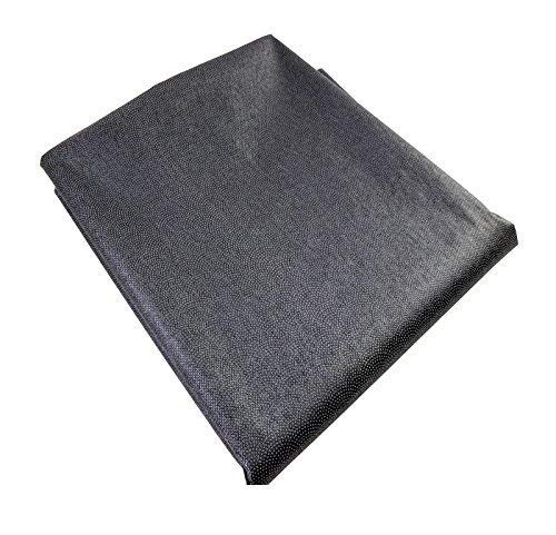 KG Group Fabric Paper Interfacing Fusible (2 Meter Black, Dotted)