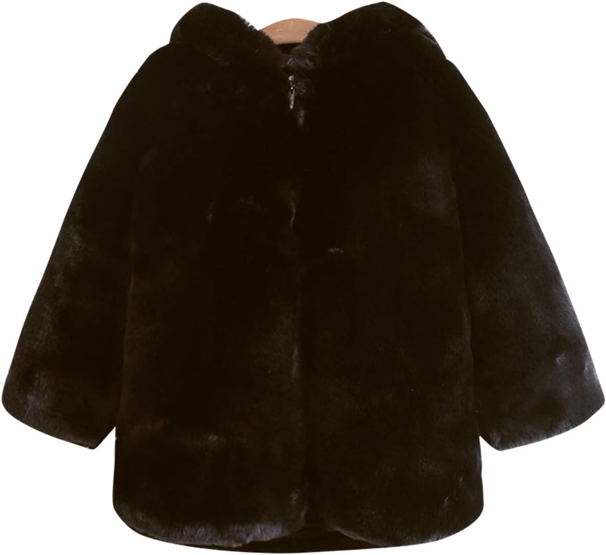 Miss Bei Kids Girls Spring Winter Warm Fur Cartoon Coats Dress Hooded Snowsuit Outerwear Jackets