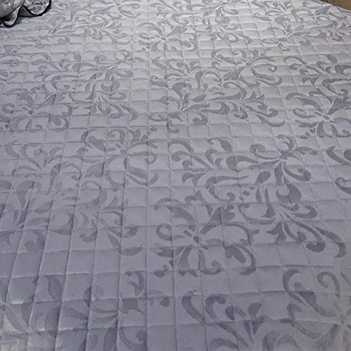 Doux poids lourd hiver couverture de couette en coton isolant - 6
