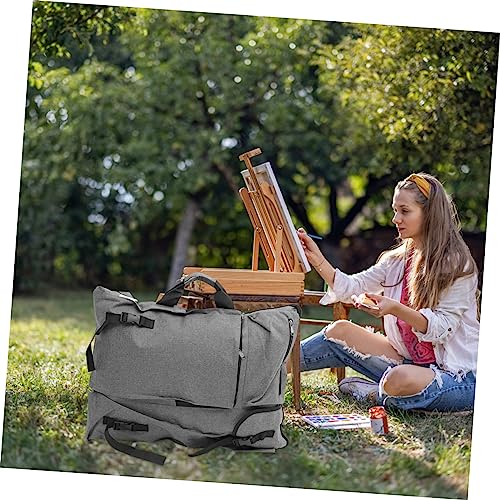 Portfolio artiste en polyester EXCEART grand format sac de transport dessin