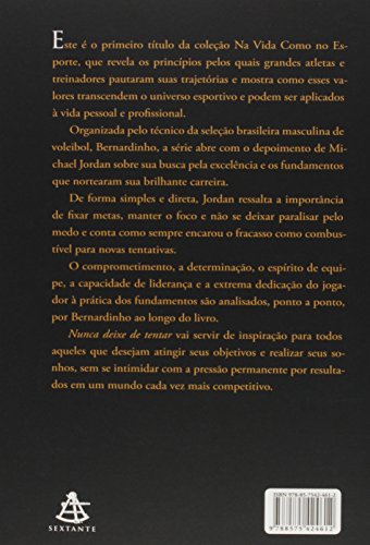 Nunca deixe de tentar