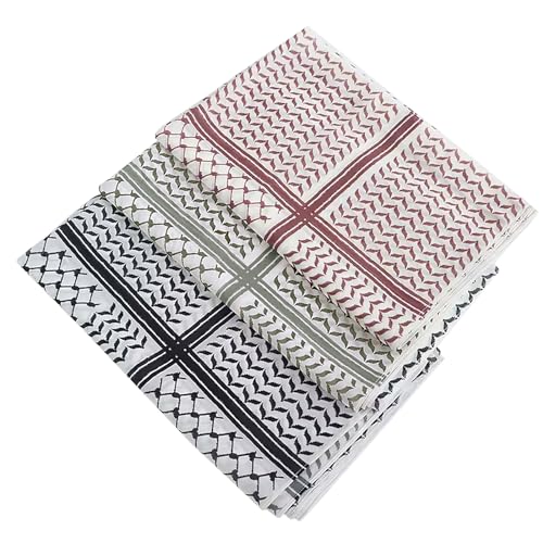 OhMill Palestine Scarf Shemagh Hijab Scarf for Women Palestinian Keffiyeh Scarf Khimar Hijab Head Scarf Shemagh Scarf3