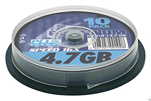 Preisvergleich Produktbild Platinum DVD+R 4,7GB 16x 10er CB 102568