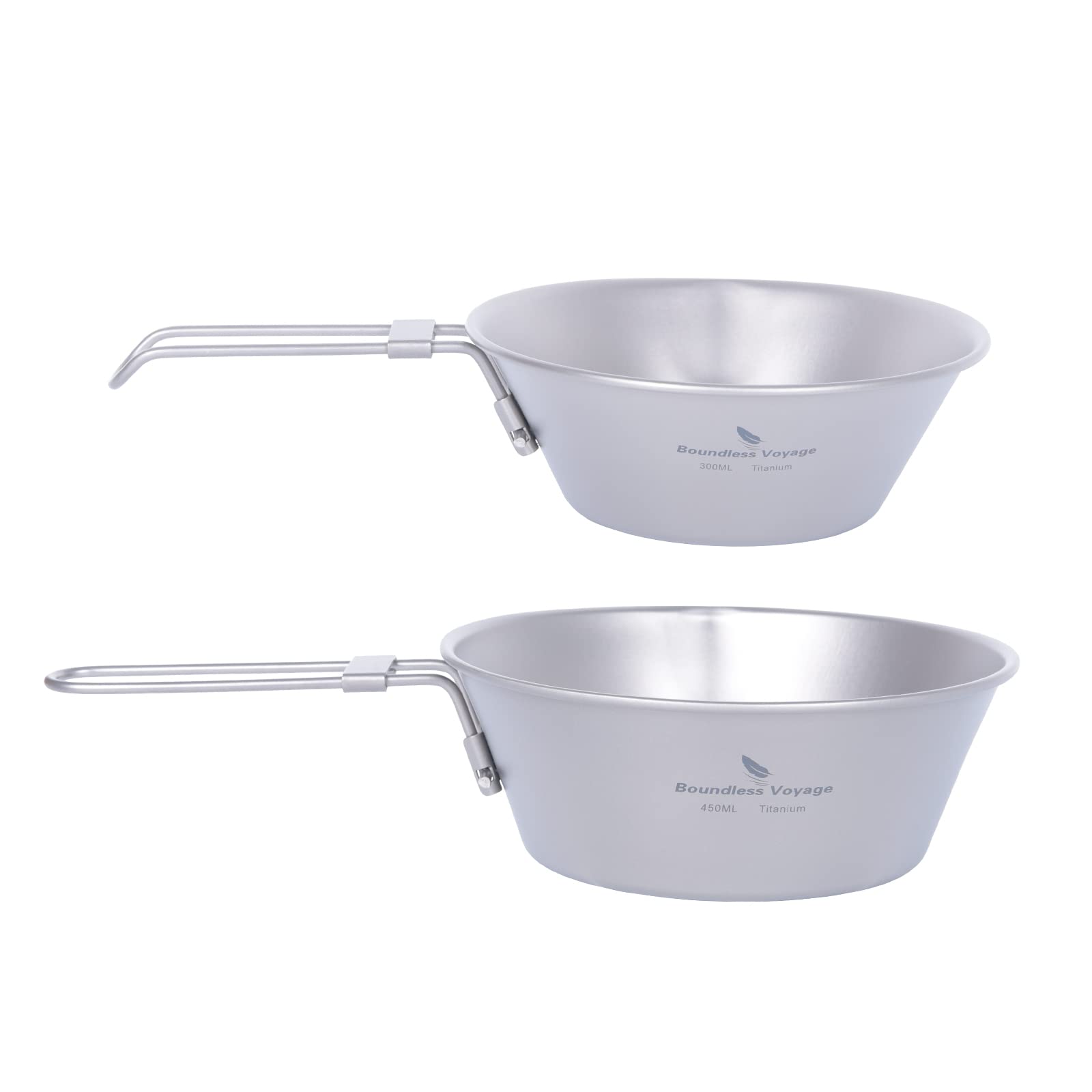 Amazon.co.jp: Boundless Voyage チタン シェラカップ 口付 チタン