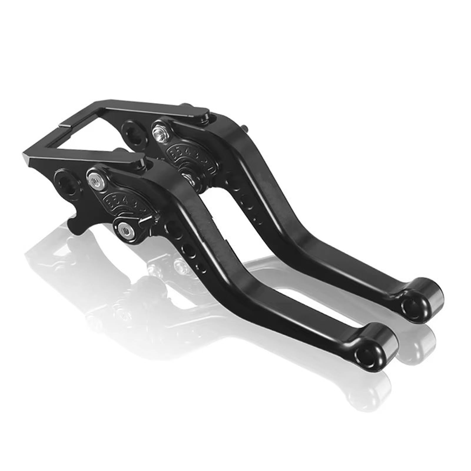 BeiZhengbhD Clutch Lever Handlebar 2024 Brake Clutch Lever for GSR750 for GSXS750 2011-2018 for GSR600 2006-2011 Motorcycle Adjustable CNC Handle for Gsr750(Black)