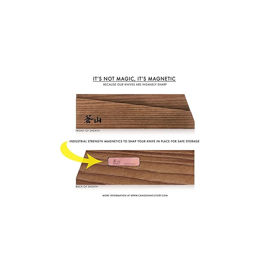 Cangshan-TV2-Series-1022988-Swedish-14C28N-Steel-Forged-5-Inch-Santoku-Knife-and-Wood-Sheath-Set Cangshan TV2 Series 1022988 Swedish 14C28N Steel Forged 5-Inch Santoku Knife and Wood Sheath Set