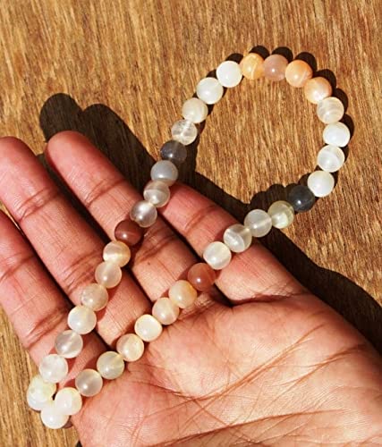Multi Moonstone Smooth Round Beads pour sublimer vos styles du quotidien