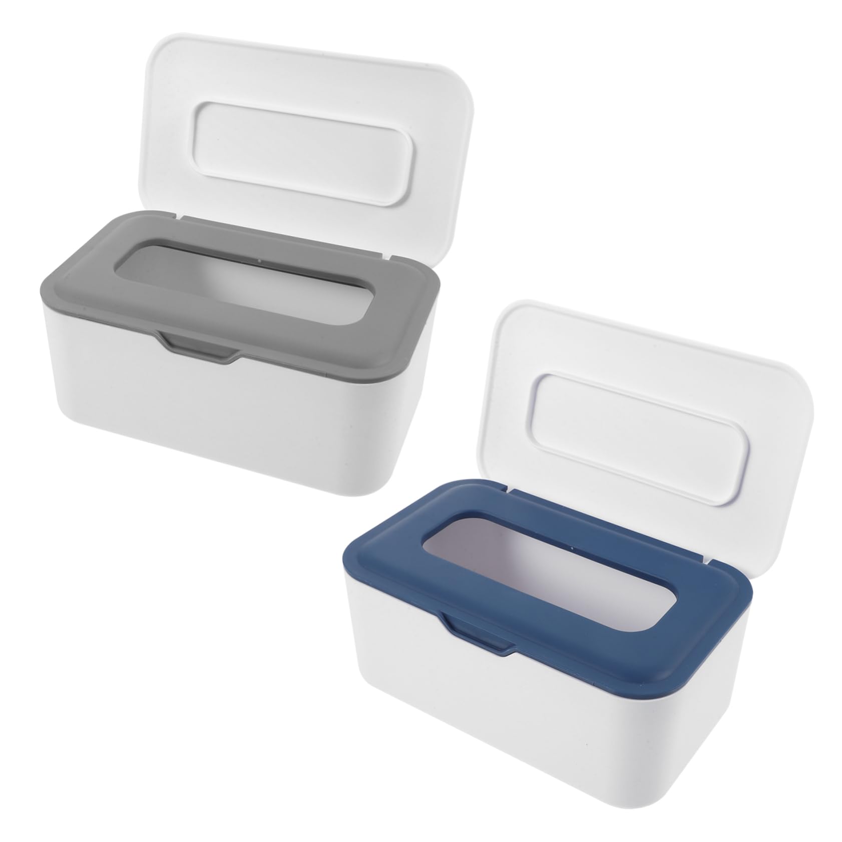 SHOWERORO 2piezas Dispensadores De Toallitas Húmedas Caja De Pañuelos Para Bebés Conveniente Para Viaje