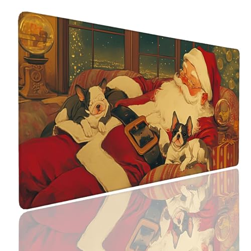 Tapis de souris XL antidérapante pour stabiliser votre sous main bureau