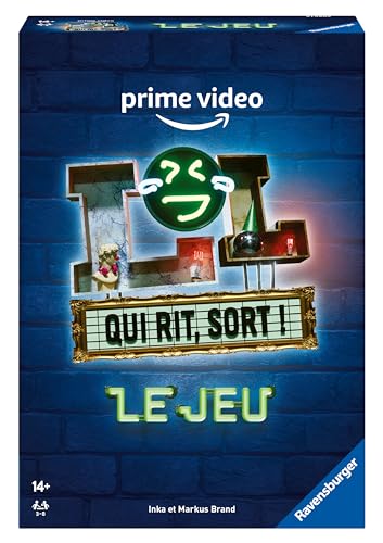 Ravensburger - LOL : Qui rit, Sort ! - Jeu d'ambiance - en Famille ou Entre Amis - de 3 à 8 Joueurs - à partir de...