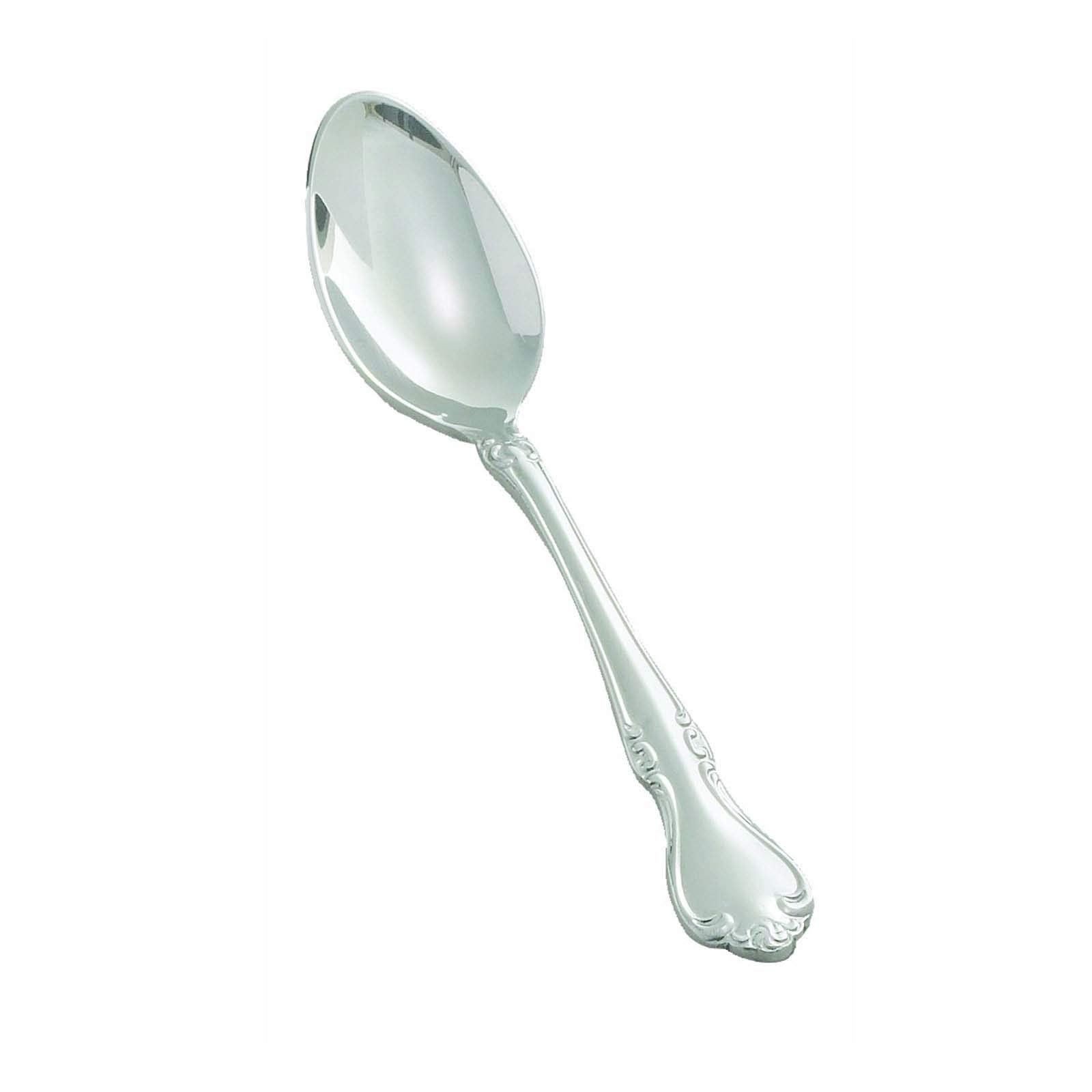 4 1/2" Chantelle Small Stainless Steel Spoon (Set of 12) by Winco – Coffee / Tea, Stainless Steel, Silver, Pack of 12, Model 0039-09