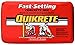 4 50 lb bags fast-setting Quikrete