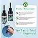 2PCS Windshield Crack Repair Kit Liquid,2025 New Car Windshield Crack Repair Kit or Chips Cracks,Glass Cracks Gone Repair Kit, Glass Repair Liquid Rock Chip Repair Kitfor Automotive Windscreen Too