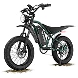 【Powerful Motor for Versatile Riding】 Equipped with a robust 1200W high-performance motor, this electric bike can reach speeds of 28+ MPH effortlessly, making it perfect for tackling various terrains. Whether you're navigating city streets or conquer...