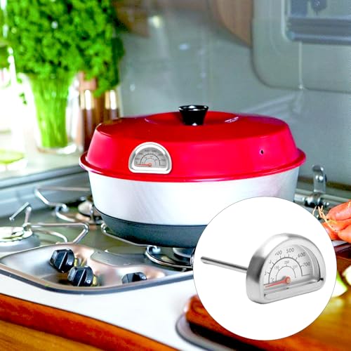 HENGBIRD Thermometer für Omnia Backofen, BBQ Grillthermometer Temperaturanzeige 0℃-350℃ Präzise Hitzeanzeige, mit Montagesatz – Bild 6