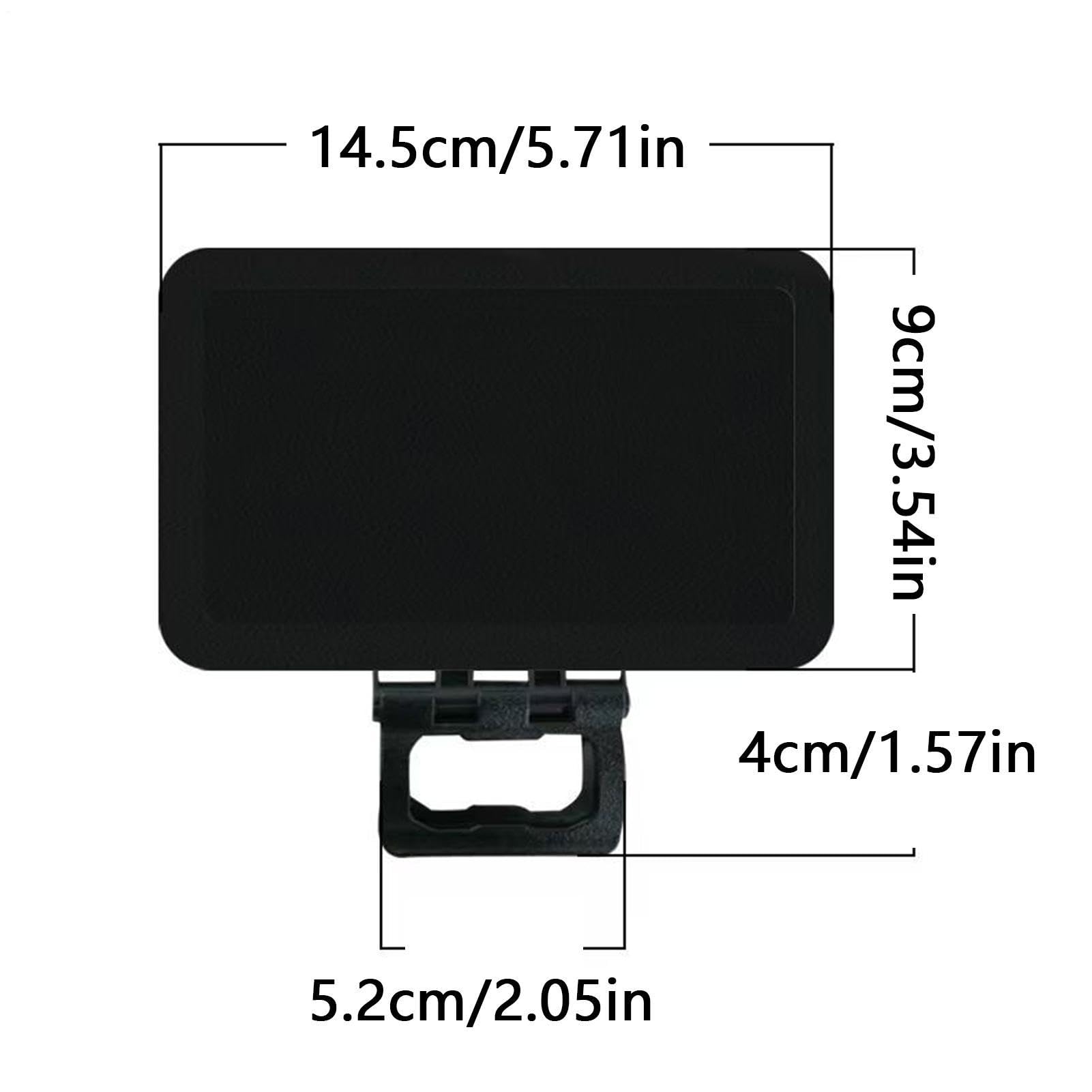 Pare-soleiles Téléphone Anti-UV Pliable - Écran De Protection Anti-éblouissement pour Smartphone, Clip Universel Ajustable, Visière Pare-soleiles pour Voiture Vélo Activités Extérieures