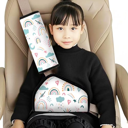 image for DreamsLink.LC Kid'S Seat Belt Cover Pad, Neck & Abdomen Cushion For Ch