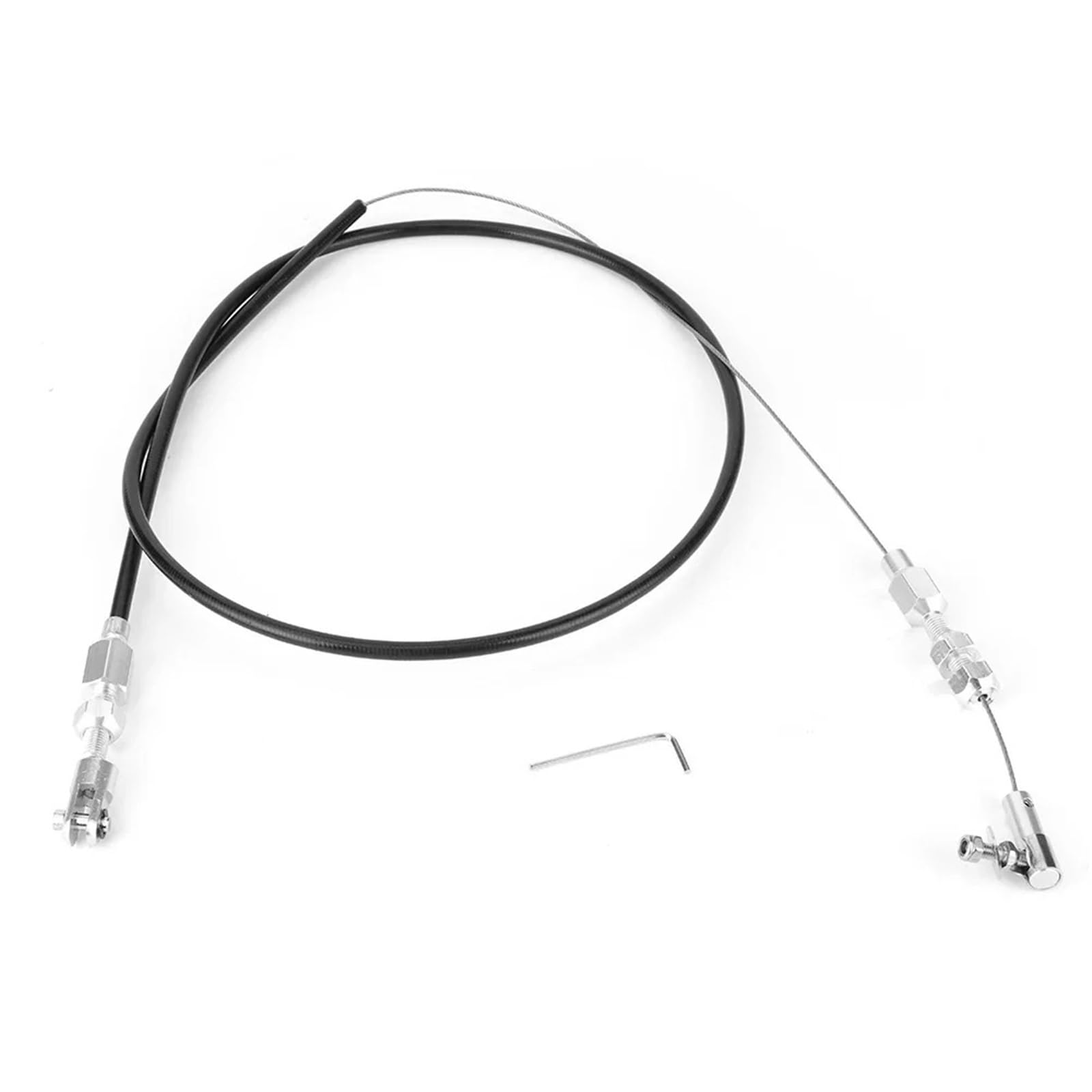 Tzobxdp Rubber Hose 36In Throttle Cable Fit For Chevy Fit For Ford 350 302 Sbcstainless Steel Braided/Rubber Hose(Rubber Hose)