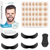 Magnetische Nasenpflaster Schnarchen (30 Tage) – Anti Schnarch Nose Strips, Schnarchstopper & Schnarchschiene für Nasenspreizer besser Atmen, Nasal Strips & Nasenstrips Magnet