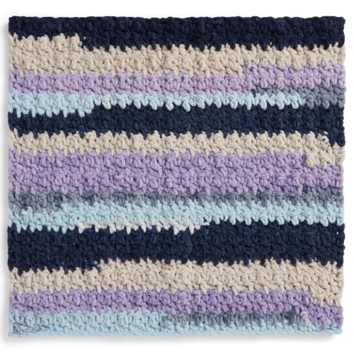 Image of Bernat Blanket Patchwork Yarn for Crocheting Soft, Fresh Laundry, 2-Pack | #6 Super Bulky Yarn, 100% Polyester, Soft Crochet Yarn for Blankets, Knitting & DIY Crafts, 220yds, 300g /10.5oz per skein